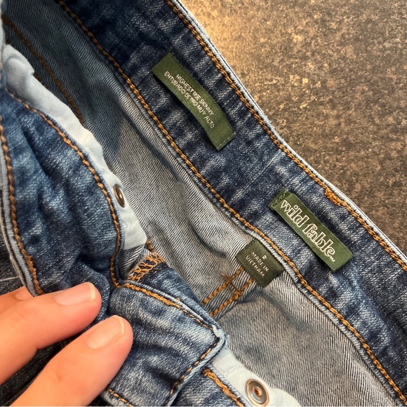 Wild fable size 2 highest rise skinny jeans - Picture 4 of 5